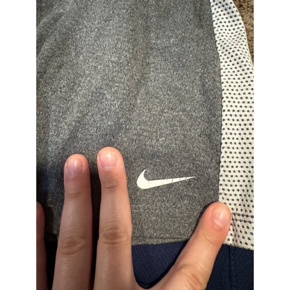 Nike Lot 3 Pairs Shorts Size 18M Red Blue Gray Athletic Toddler Infant - Picture 5 of 8